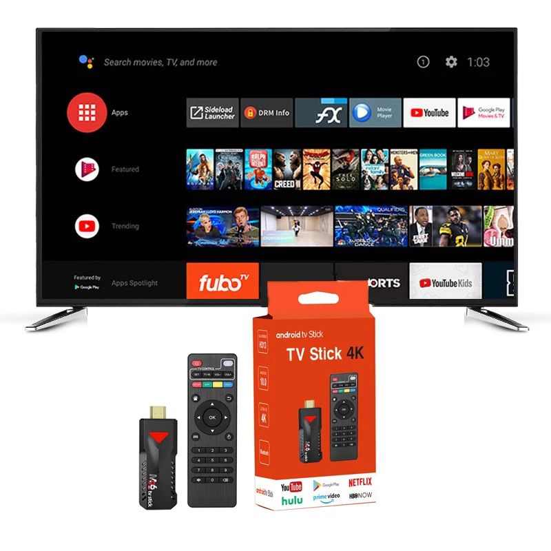 11.2x3.6x1.2cm M96 TV Stick OpenVG1.1 2.4G 5G WiFi Dengan Format Video VP6