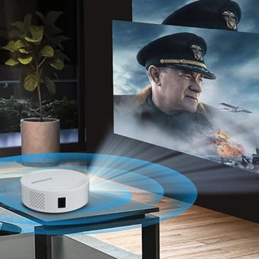 Compact Home T269 Projector Image Ukuran 50-120 Inch USB Input