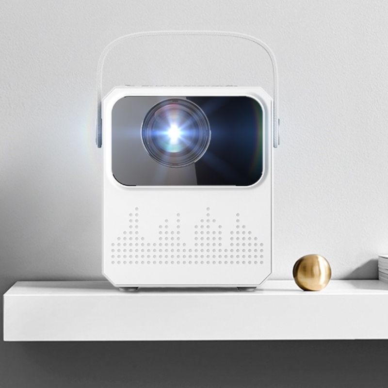 HD LED T2 Mini Projector 30-120 Inch Dengan Jarak Proyeksi 1,2-6m