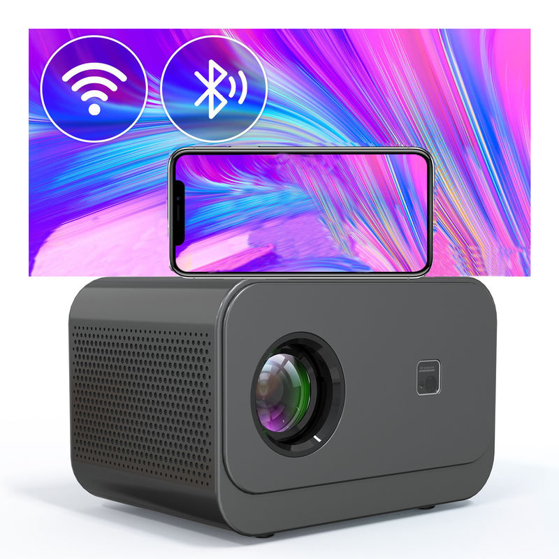 Jarak Proyeksi 0,6-5m Produk Baru Fokus Listrik 200 lumen LED+LCD HDMI Projector