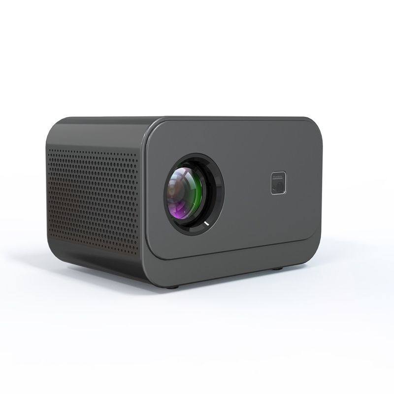 AC100-240V, 50/60Hz Android 9.0 Produk Baru Fokus Listrik LED+LCD HDMI Proyektor 200 lumen