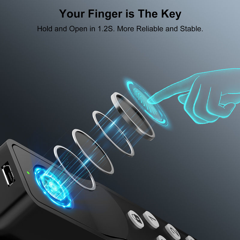 Kunci Cadangan, T02 Smart Fingerprint Door Knob, Kunci Pintu Akses Tanpa Kunci dengan Keypad, Kunci Pintu Cerdas di Aplikasi Tuya