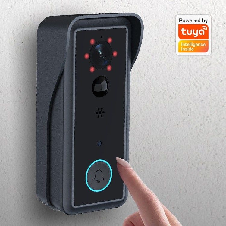 Ring Video Doorbell 1080p WiFi Video Wireless Smart Video Door Bell Kamera Dukungan Telepon Remote