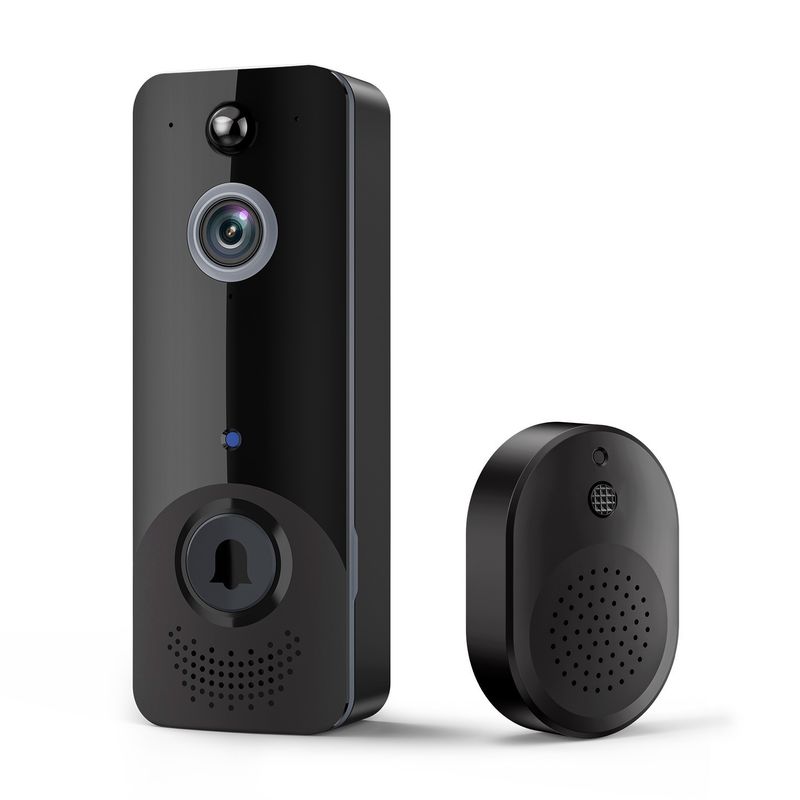 Aplikasi Smart Wireless Ring Doorbell dengan Chime 140 derajat Wide Angle Low Power Video Door Bell