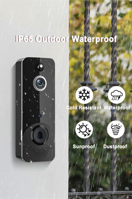 Home Security Wireless Ring Doorbell Video Smart WiFi Doorbell dengan Kamera Intercom Wireless Doorbell