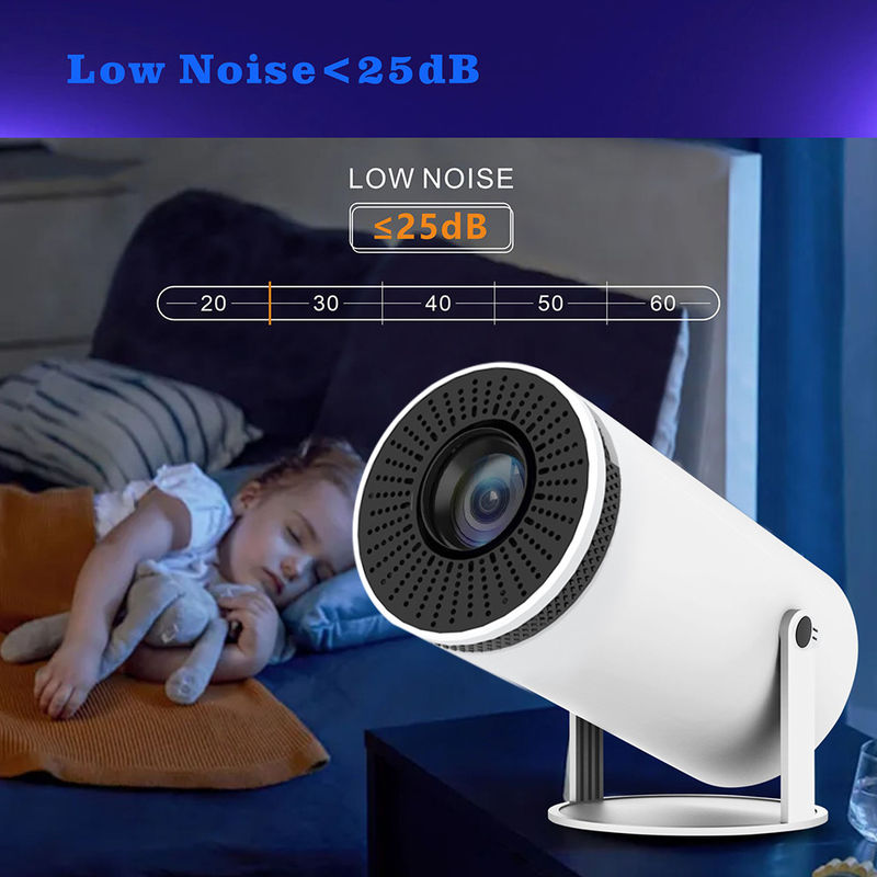 Proyektor Home Theater Android 11.0 HY300 Tujuan Multimedia 150 ANSI Lumens 60W HDMI