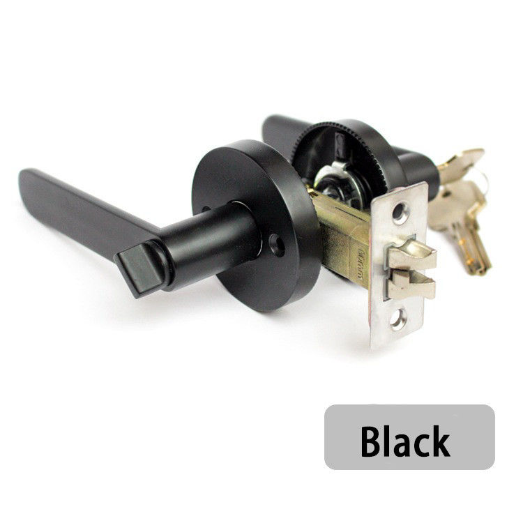 KZ01 Zinc Alloy Heavy Duty Triple Lever Lock Ball Door Lock Indoor Bedroom Door Lock Stainless Steel Ball Bathroom