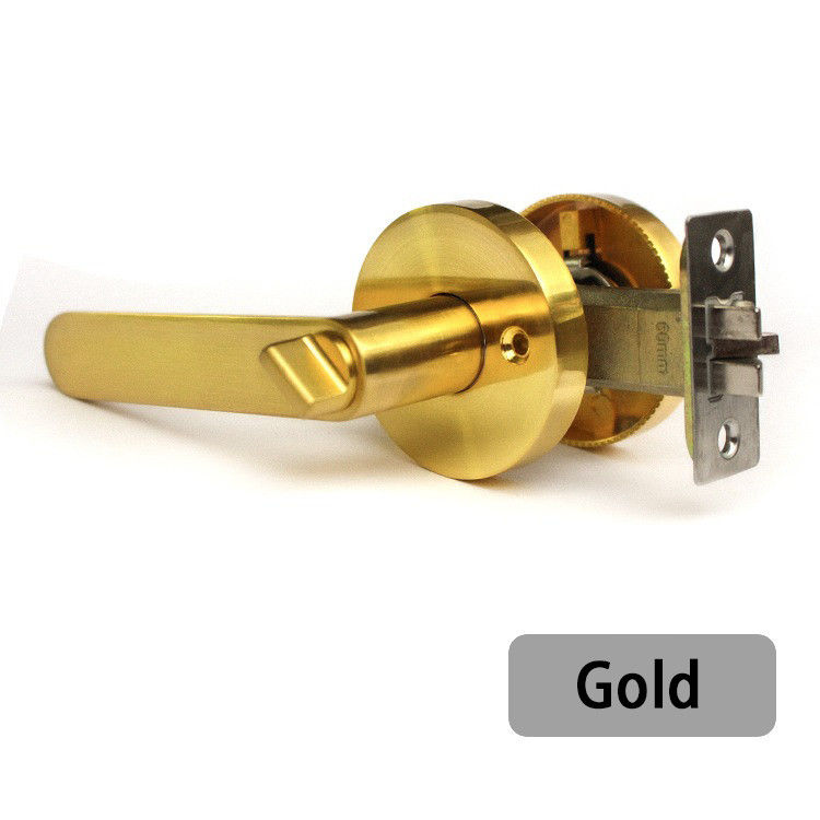 KZ01 Zinc Alloy Heavy Duty Triple Lever Lock Ball Door Lock Indoor Bedroom Door Lock Stainless Steel Ball Bathroom