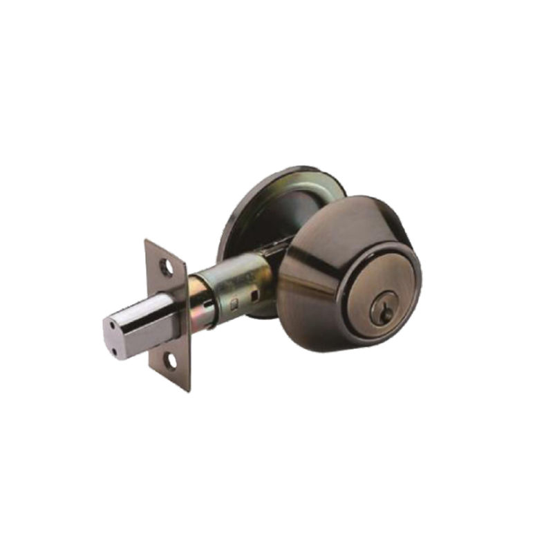 D101-AB Single Cylinder Antique Nickel Deadbolt, Single Cylinder, Cylinders, Single Side dan Dummy Fungsi Tersedia